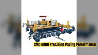 SMC 6800スリップフォームペーバーの海外建設成功